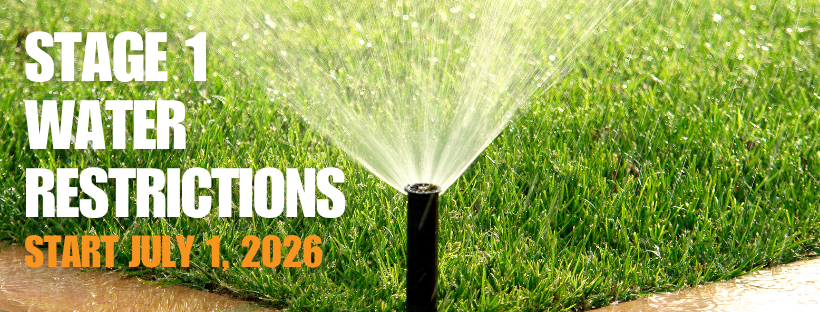 stage 1 water restrictions