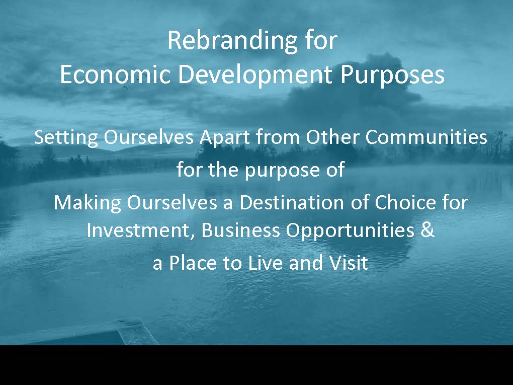 Rebranding - Economic Development